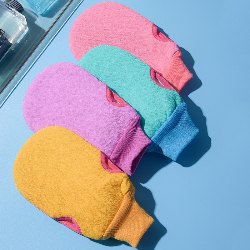 Body Cleaning Scrub Mitt Manufacturer - Bath SPA Exfoliating Dead Skin Gloves