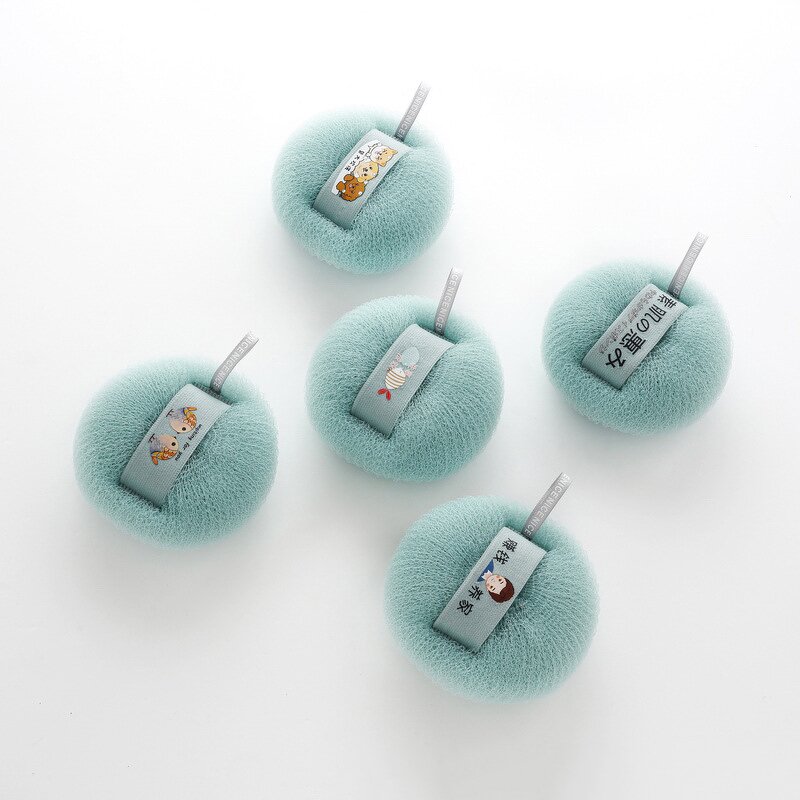 Bath Scrubber Manufacturer - Mesh Ball Exfoliating Massage Shower Sponge for Men Women