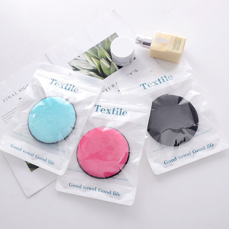 Makeup Remover Pad Manufacturer - 8 Colorful Round Cotton Reusable Soft Face Cleansing