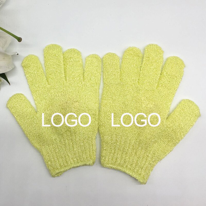 Exfoliating Bath Mitt Manufacturer - Custom Shower Gloves Hot Sale Nylon Body Gloves