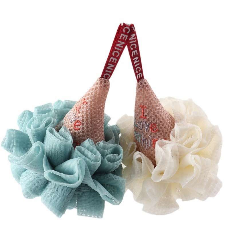Bath Sponge Manufacturer - Non-Dispersing Dual-Use Cute Ice Cream Towel Art Accessory
