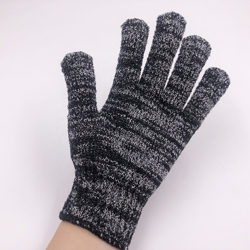 Bathing Gloves Manufacturer - Bamboo Charcoal Exfoliating Scrub for Men Deep Cleansing