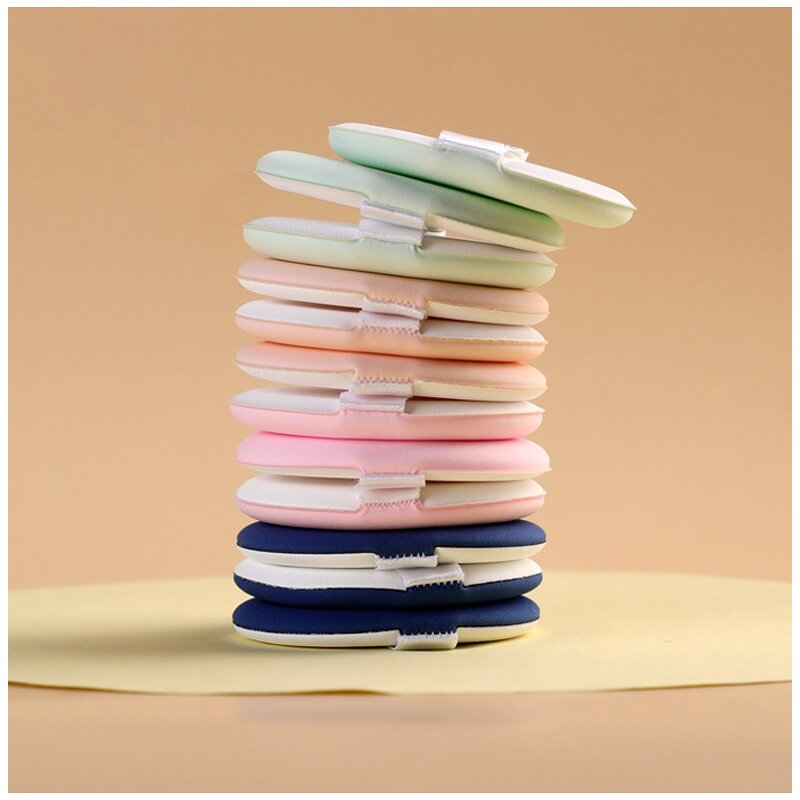 Powder Puff Manufacturer - Customize Logo Non-latex Air Cushion for Wet Dry Foundation