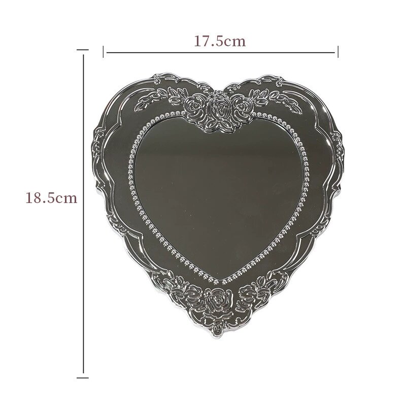 Makeup Mirror Manufacturer - New Arrival Customize Logo Luxury Electroplate Table