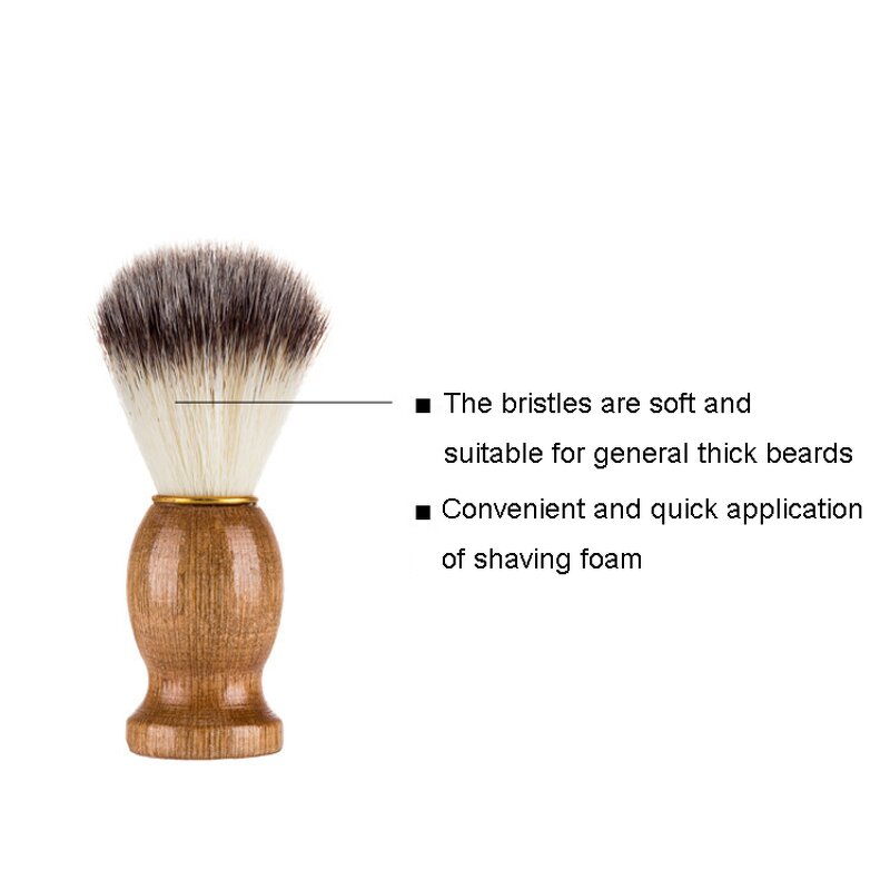 Shaving Brush Manufacturer - Hot Sale Boar Bristle for Men Facial Barber Tools