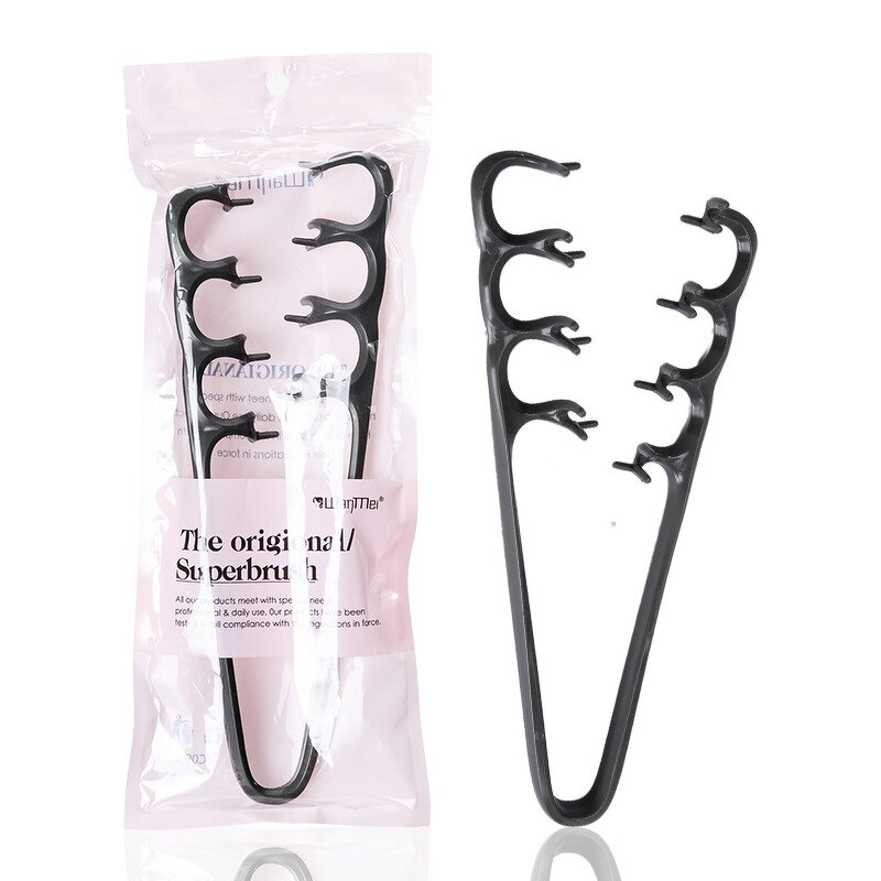 Plastic Comb Manufacturer - Fashion Ionic Wide-Tooth for Curly Straight Anti-Static