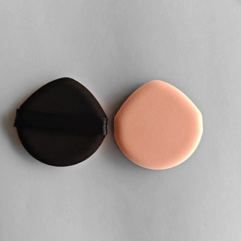 Powder Puff Manufacturer - Customize Logo Non-latex Air Cushion for Wet Dry Foundation