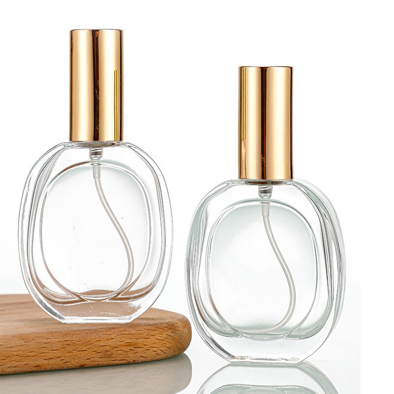 Perfume Spray Bottle Manufacturer - Fashion Glass 50ml Custom Packaging Essential Oil