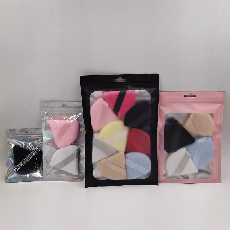 Face Makeup Sponge Manufacturer - 2Pcs Private Label Custom Logo Soft Triangle