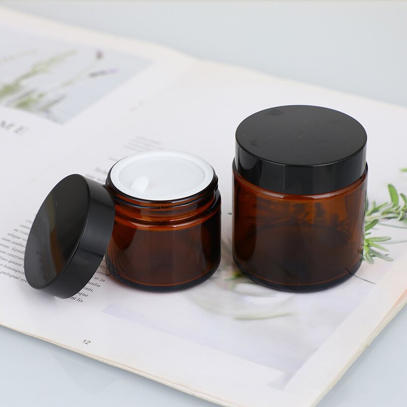Glass Cream Jar Manufacturer - 30g Light-blocking Eye Cream Portable Sample Bottles