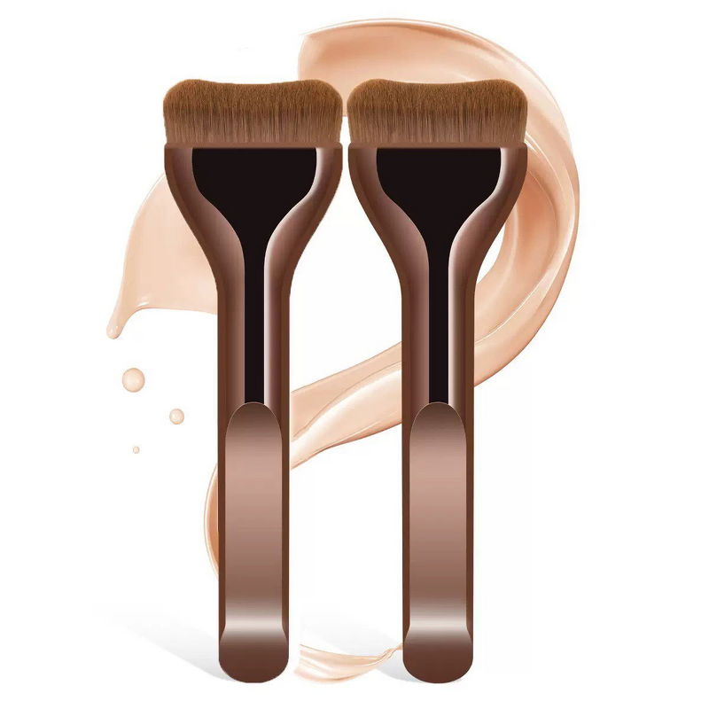 Foundation Brush Manufacturer - New Hot-Selling Single Wide Tongue-Shaped Seamless