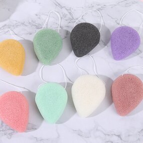 Face Sponges Manufacturer - Factory Wholesale High Quality Organic Waterdrop Konjac