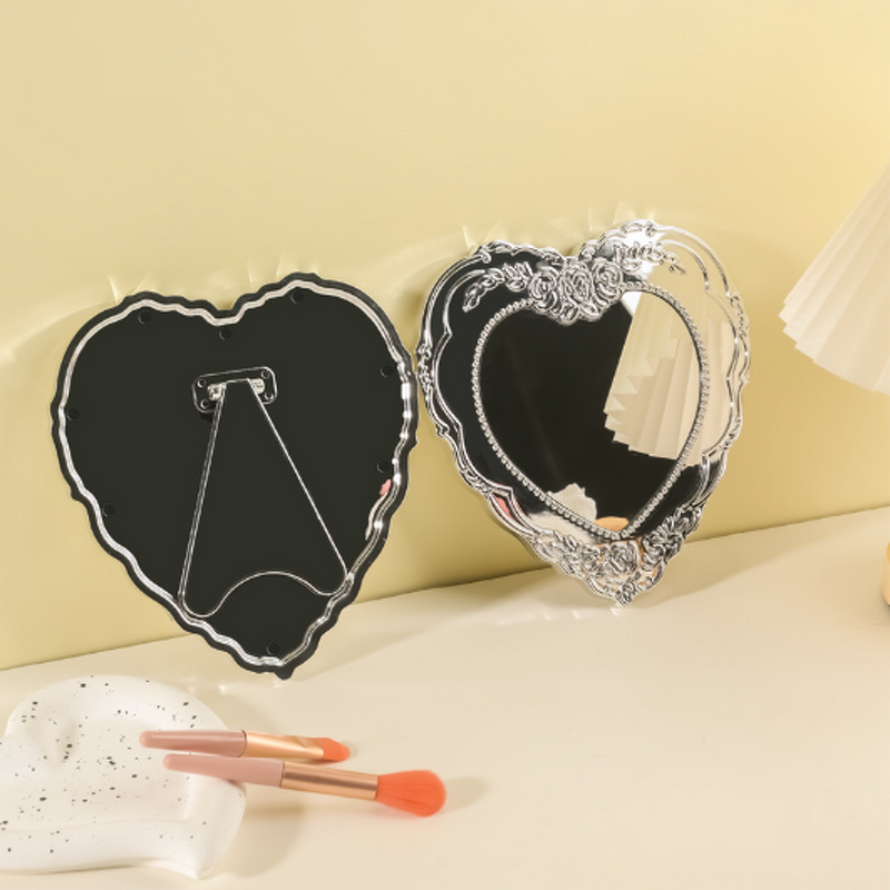 Makeup Mirror Manufacturer - New Arrival Customize Logo Luxury Electroplate Table