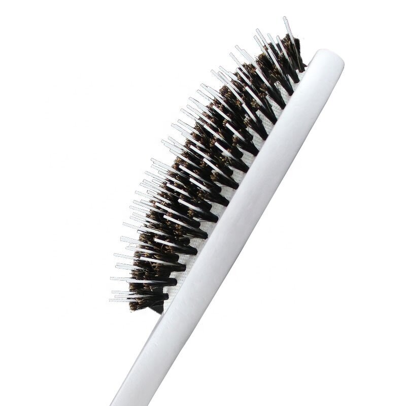 Boar Bristle Brush Set Manufacturer - Custom Logo Wooden with Cotton Bag & Cleaner