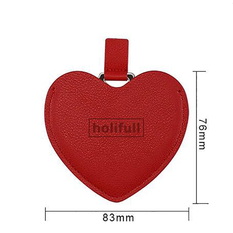 Pocket Mirror Manufacturer - Custom Logo Heart Shape Stainless Steel Cute Gift
