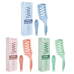 Hair Brush Manufacturer - Box Packing Long Handle Hollow Head Massage Multi Functional