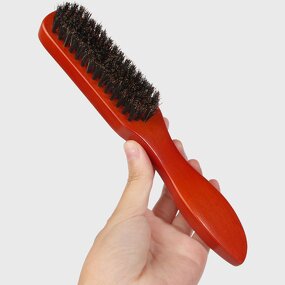Beard Brush Manufacturer - Boar Bristle for Men's Styling Cleaning Wooden-handled