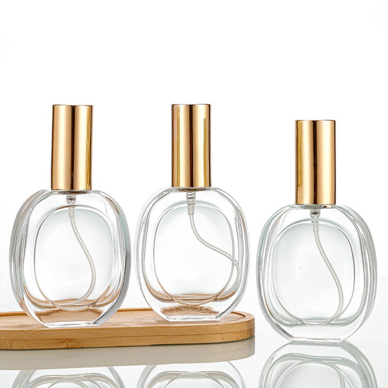 Perfume Spray Bottle Manufacturer - Fashion Glass 50ml Custom Packaging Essential Oil