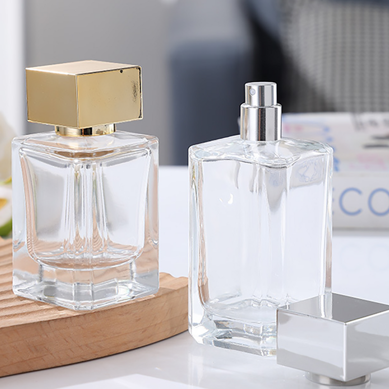 Perfume Bottles Manufacturer - Wholesale Glass Square Empty 50ml 100ml
