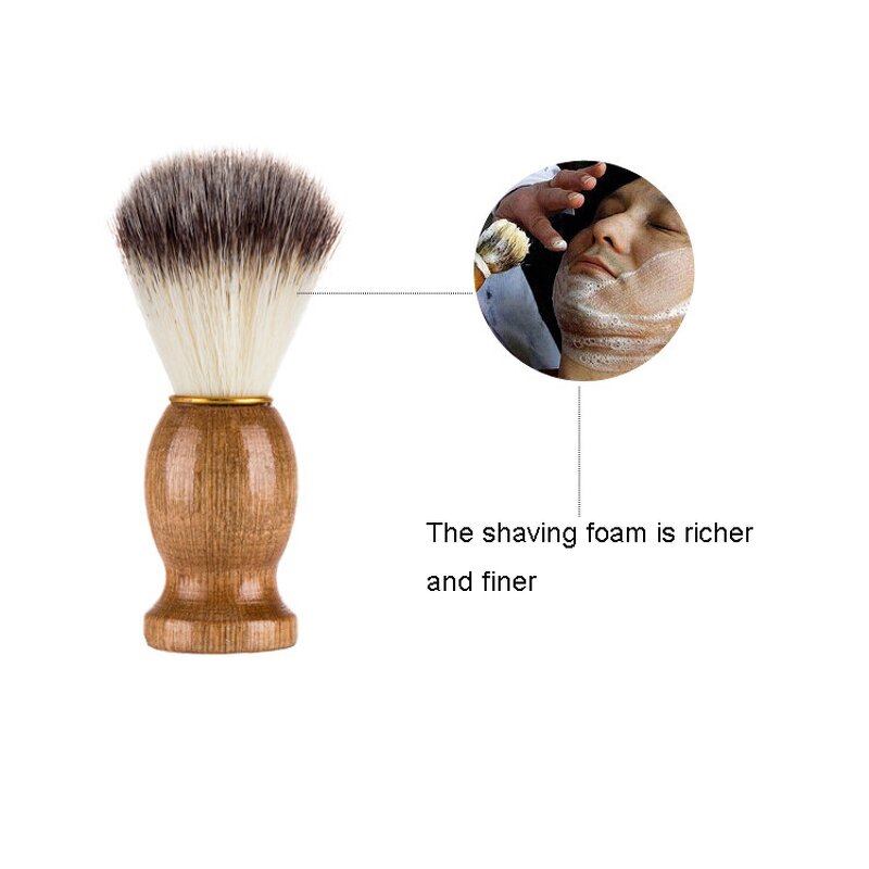 Shaving Brush Manufacturer - Hot Sale Boar Bristle for Men Facial Barber Tools