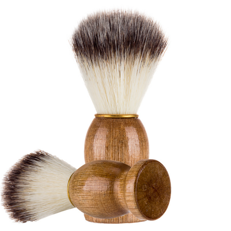 Shaving Brush Manufacturer - Soft Bristle Wood Handle Beard Duster for Men