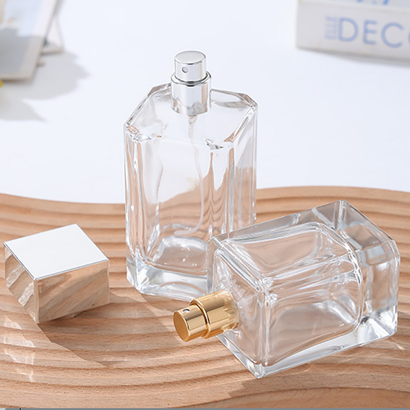 Perfume Bottles Manufacturer - Wholesale Glass Square Empty 50ml 100ml