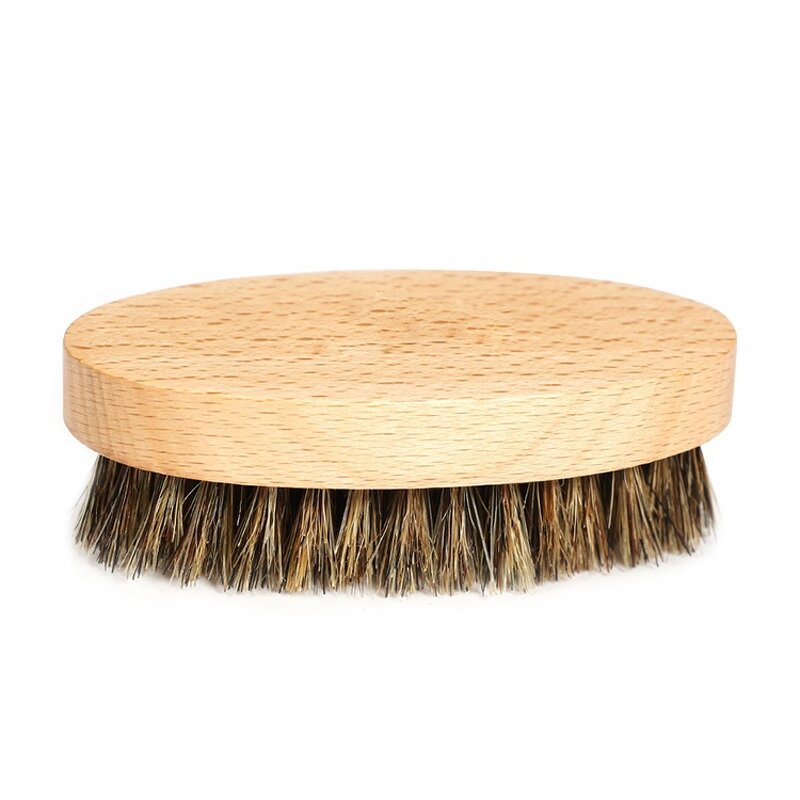 Beard Brush Manufacturer - Professional Boar Bristle Wooden Comb for Men Grooming