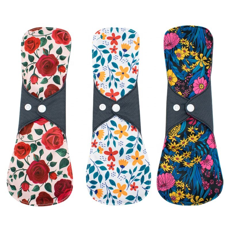 Sanitary Pads Manufacturer - Custom Colorful Breathable Super Absorbent Washable