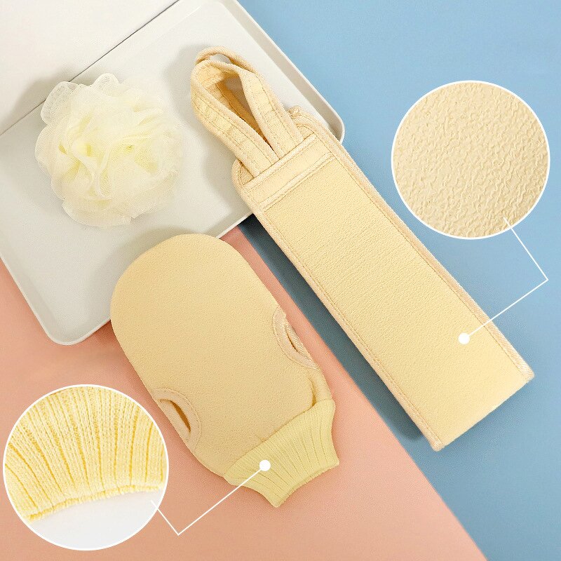 Bath Body Scrub Mitt Manufacturer - Wholesale Kit Mitten Remove Dead Skin Deep Exfoliation