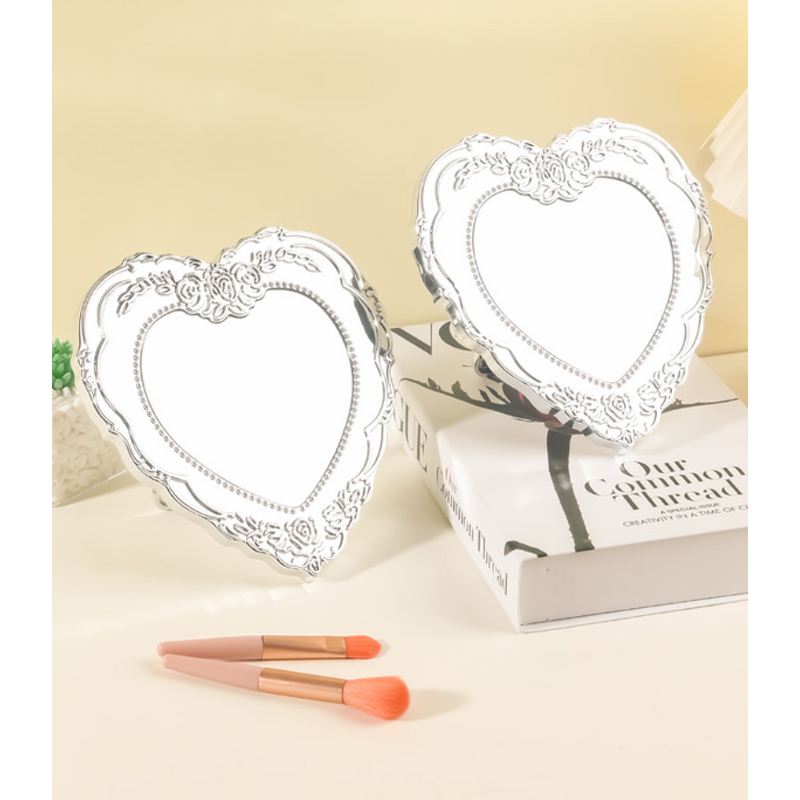 Makeup Mirror Manufacturer - New Arrival Customize Logo Luxury Electroplate Table