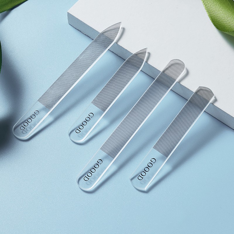 Glass Nail File Manufacturer - Professional Durable Nano Mini Custom Logo Crystal Fingernail File
