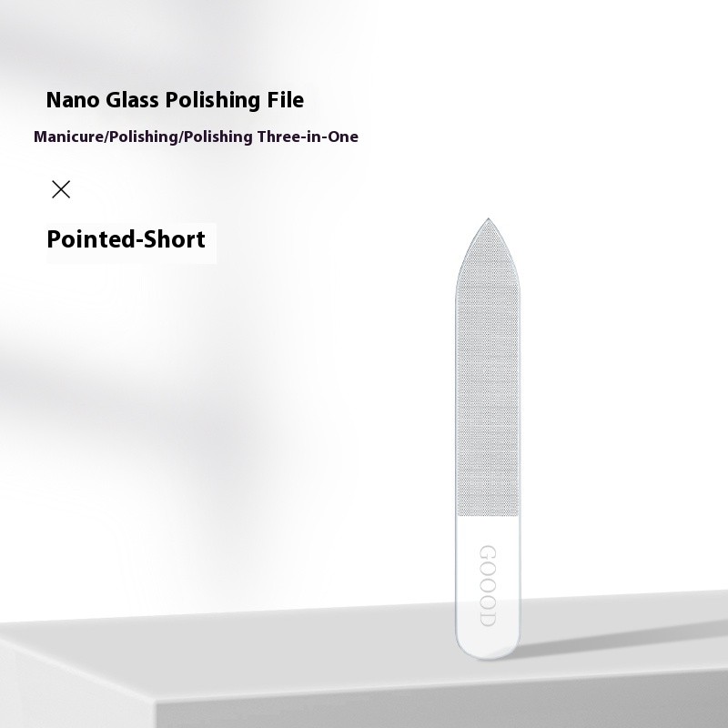 Glass Nail File Manufacturer - Professional Durable Nano Mini Custom Logo Crystal Fingernail File