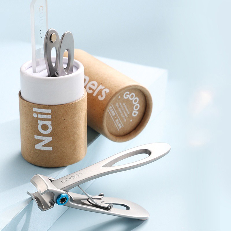 Manicure Clipper Set Manufacturer - Professional Safety Stainless Steel Metal with Glass File Wholesale Kit