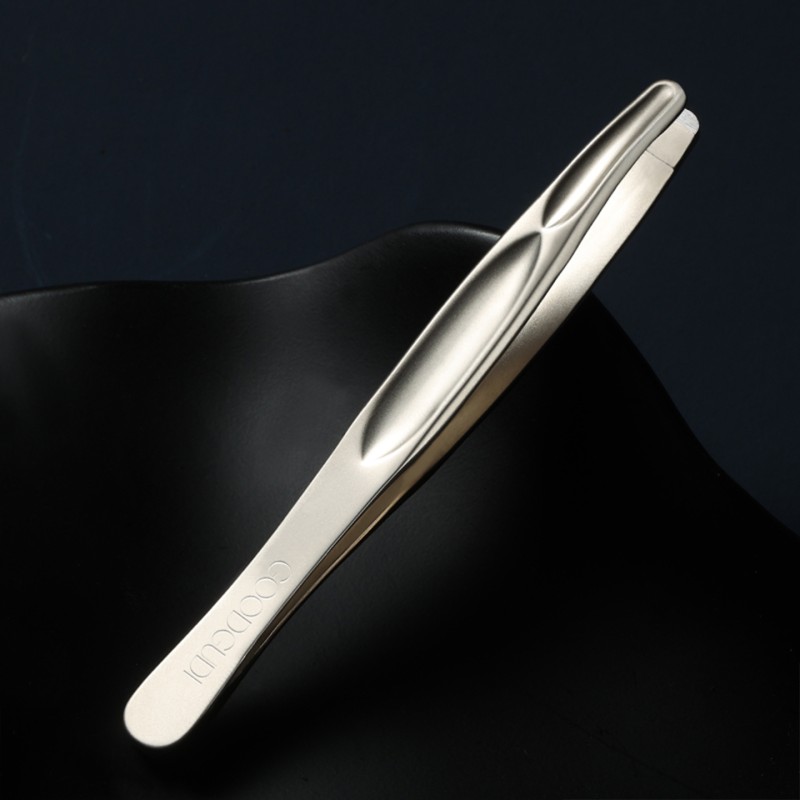 Precision Tweezers Manufacturer - GoodGudi Men's Round Tip Anti-Poke Root Removal Facial Hair Plucker