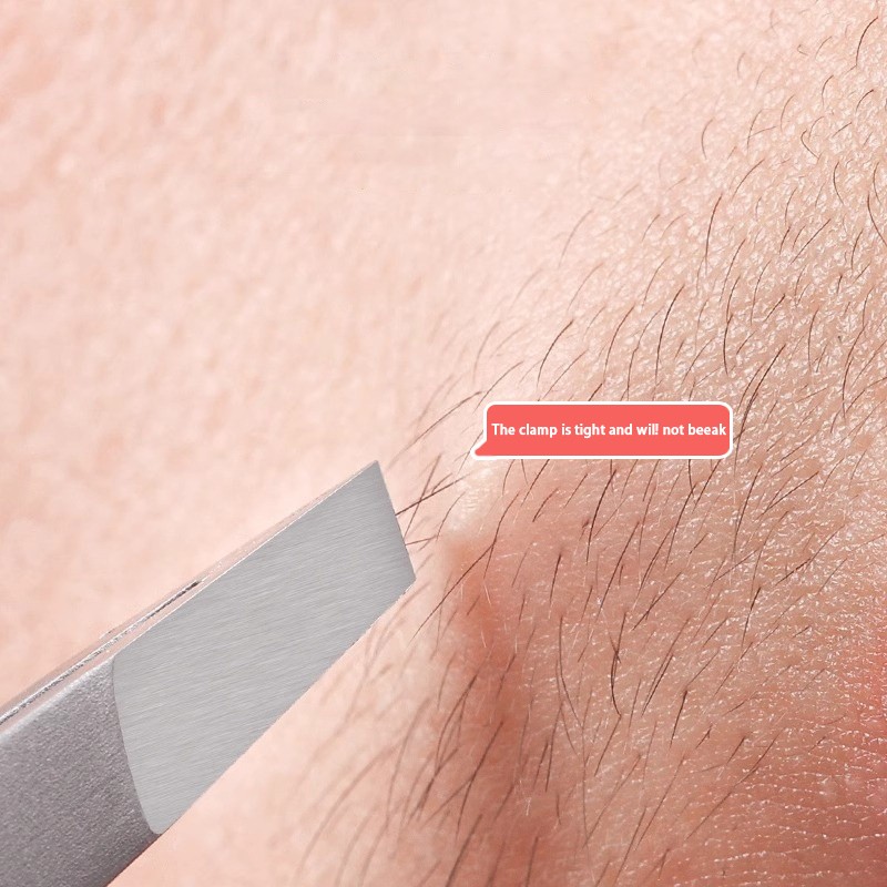 Ingrown Hair Tweezer Factory - Flat and Slant Pointed Great Precision Professional Stainless Steel