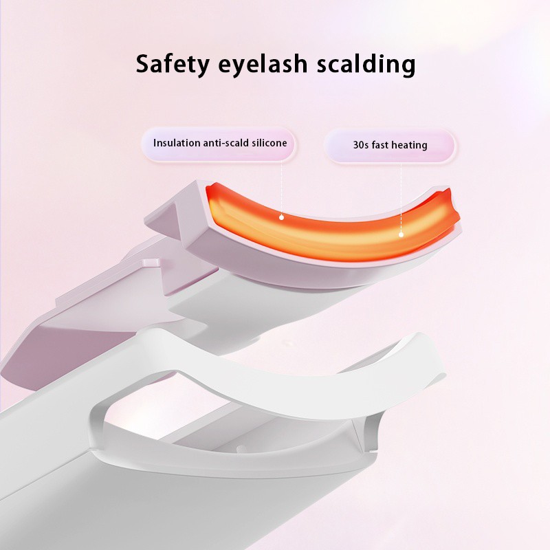 Heated Eyelash Curler Manufacturer - Mini Travel Portable Fast Heated up Compact Plastic Beauty