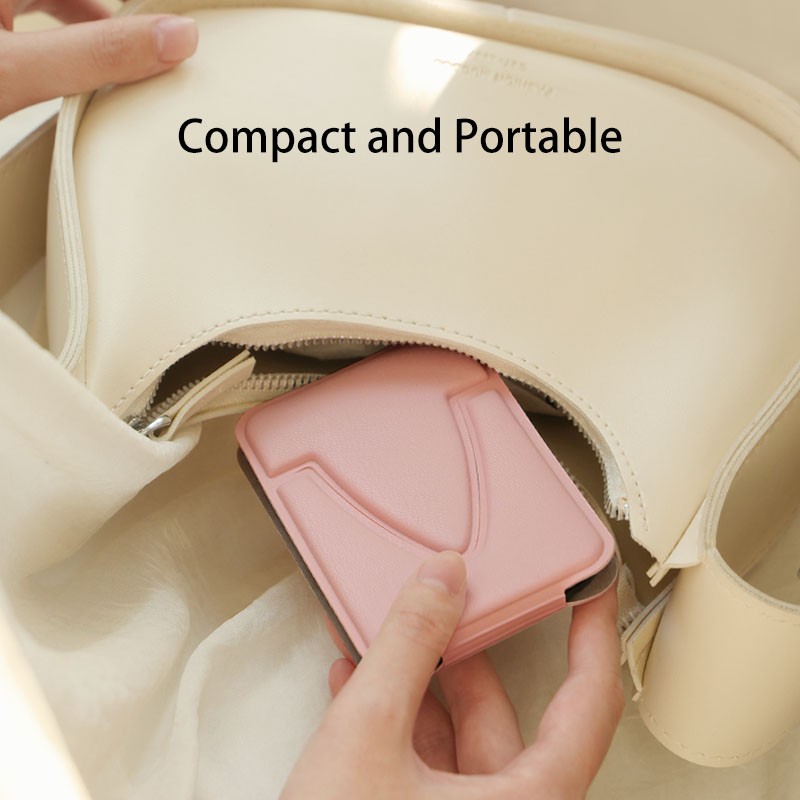 Folding Mirror Manufacturer - 360 Degree Rotating Personalized Portable Mini Pocket Cosmetic