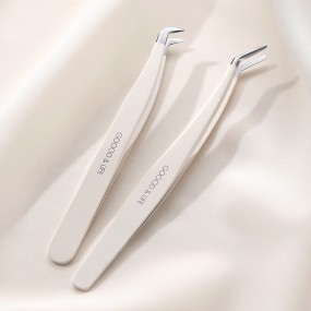 Eyelash Tweezer Manufacturer - Fiber Tip Professional Precision Stainless Steel Lash Extension Tool