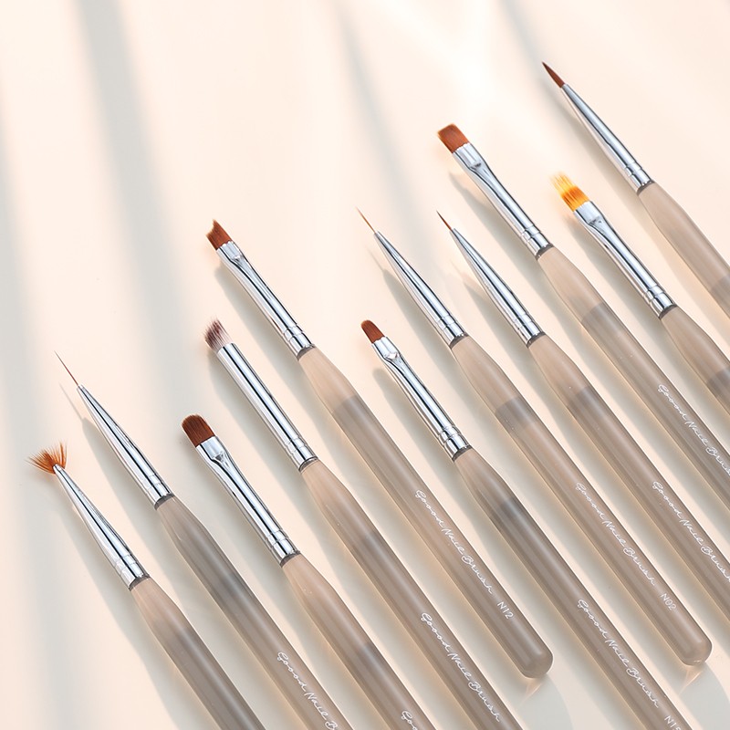 Nail Art Brush Manufacturer - Professional Custom Nail Liner Art Drawing Dotting Pens Tool for Salon