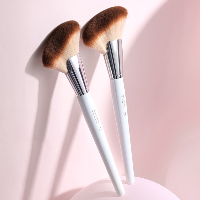 Angled Foundation Brush Manufacturer - Professional Large Loose Powder Makeup Beauty Brush Big Single