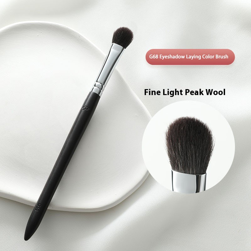 Eye Detail Brush Manufacturer - Goodgudi Single Black Goat Hair Eyeshadow Professional Eyeliner Eyebrow