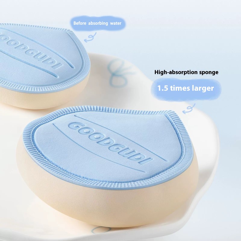 Air Cushion Puff Manufacturer - Super Soft Thick Wet Dry Dual Use Cosmetic Face Makeup Puff