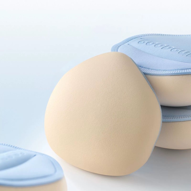 Air Cushion Puff Manufacturer - Super Soft Thick Wet Dry Dual Use Cosmetic Face Makeup Puff