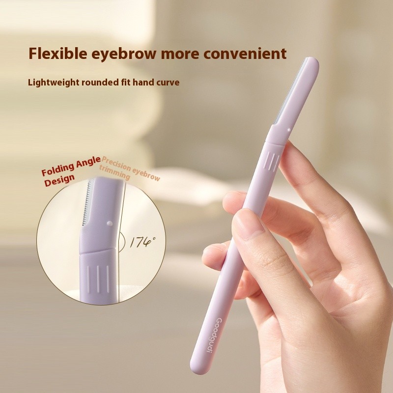 Eyebrow Tool Set Manufacturer - 4pcs Trimmer Razor and Scissor With Comb Makeup Beauty Cosmetic Face