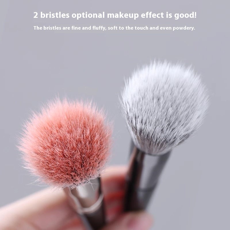 Goat Hair Brush Factory - Goodgudi Single Luxury High Quality Professional Flat Black Cosmetic