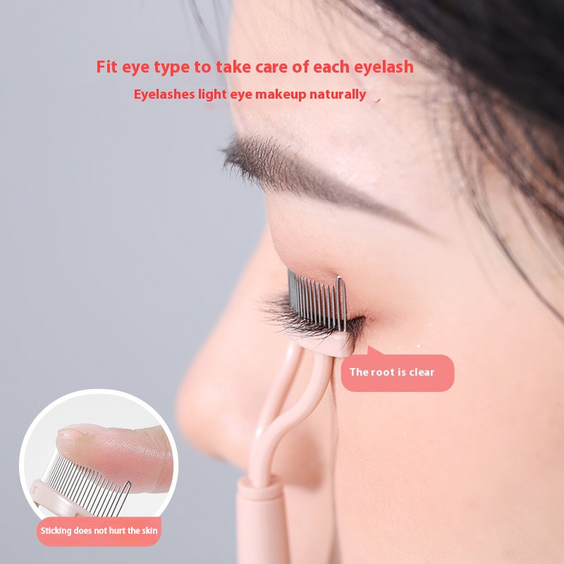 Eyelash Comb Factory - Goodgudi Folding Portable Stainless Steel Beauty Separator Tool Applicator