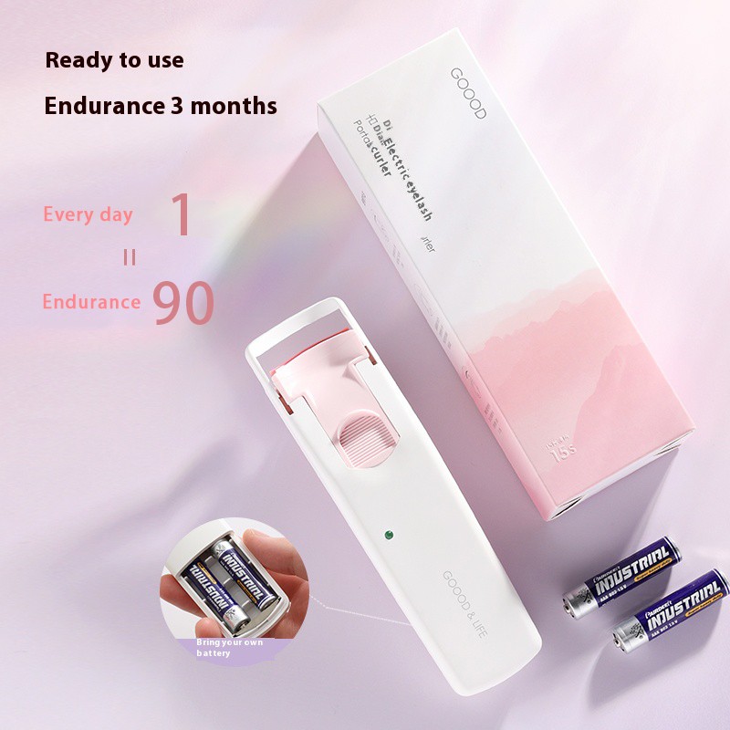 Heated Eyelash Curler Manufacturer - Mini Travel Portable Fast Heated up Compact Plastic Beauty