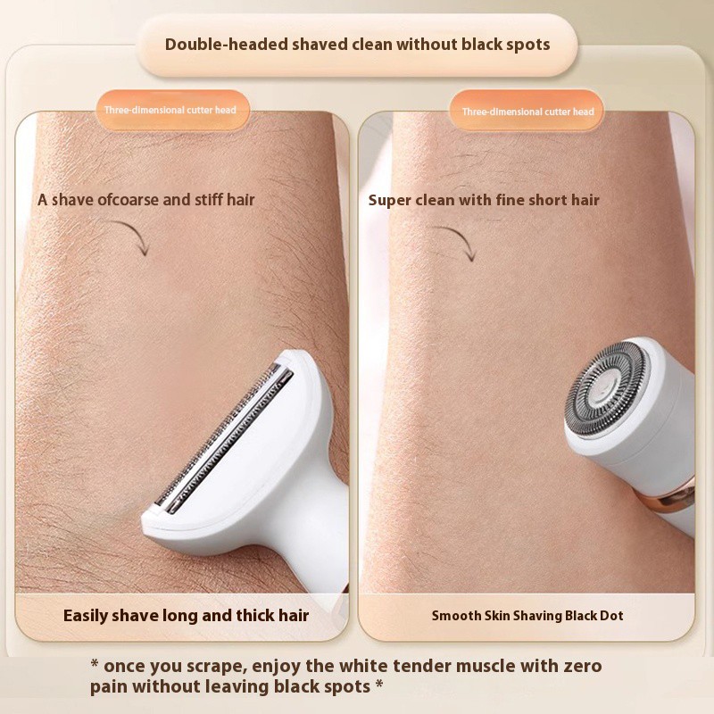 Electric Hair Remover Manufacturer - 4 in 1 Rechargeable Professional Body Leg Underarm Bikini Nose