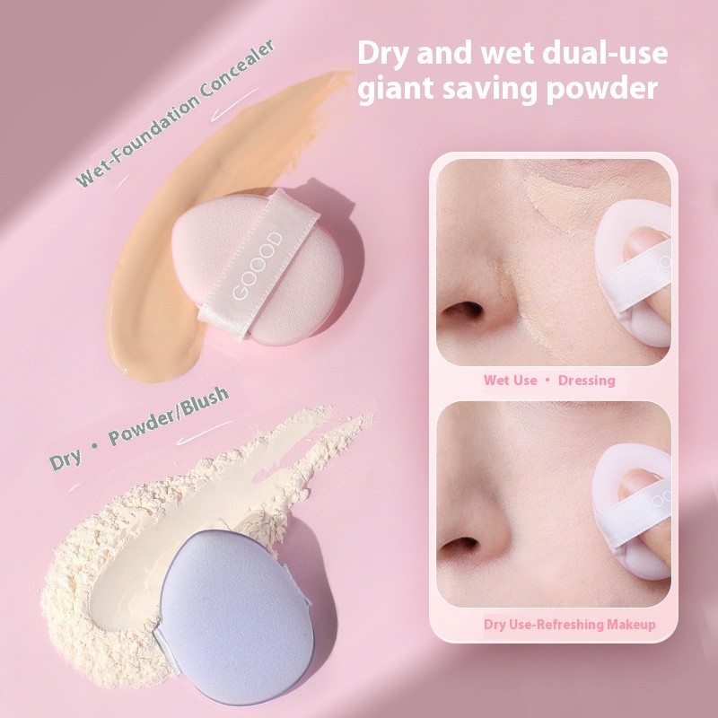 Finger Powder Puff Factory - 4pcs Super Soft Mini Small Makeup Tool Pads Beauty Sponges