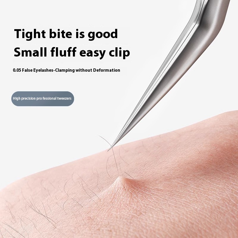 Eye Lash Tweezers Factory - High Quality Professional Precision Fiber Tip for False Lashes Extensions